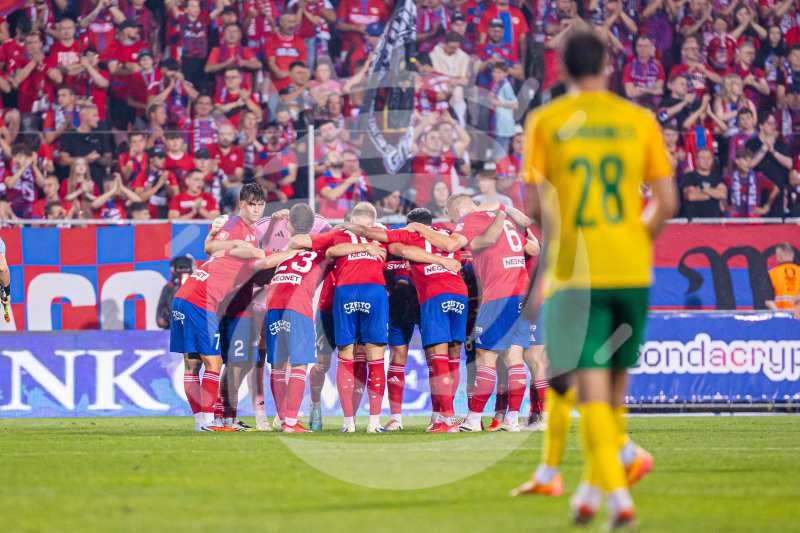 Piłka Nożna: Liga Konferencji. Rakow Czestochowa - MSK Zilina. - Agencja Fotograficzna